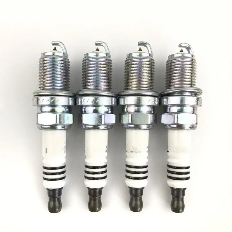 4PCS BKR7EIX 2667 Iridium Spark Plug For Au-di BM-W Be-nz BKR7EIX-2667 Plugs