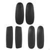 2 Pieces Office Chair Armrest Arm Pads PU Leather Universal Easy Installation Comfortable Replace