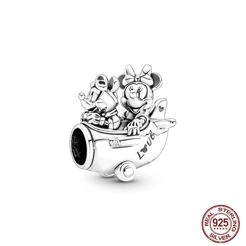 

S925 Silver Stitch & Cheshire Cat Beaded Jewelry, Women s Gift - Valentine s Day DIY Jewelry Gift