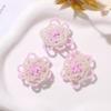 5pcs Beaded Hollow Camellia Flower Patch DIY Chest Flower Shoe Buckle Bag Accessories Parches Bordados Para Ropa