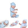 10" Lifelike Full Body Soft Vinyl Silicone Dolls Real Newborn Baby Girl Handmade