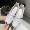 Fashion Spring Summer Fashion New Women Shoes Mesh Breathable Round Toe Shallow Mouth Casual and Comfortable Flat Walking Shoes Sneakers