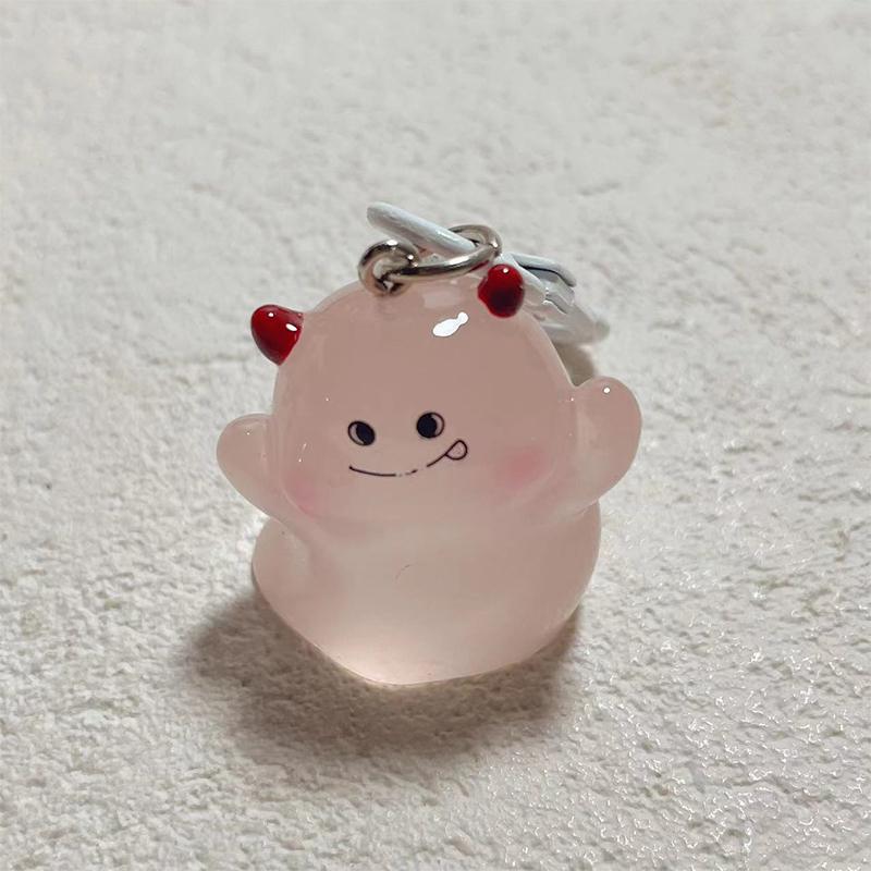 

Мода Хэллоуин Светящийся Брелок Мультяшный Жуткий Призрак Брелок Подвеска Креативные Аксессуары для Украшения Рюкзака Подарки для Пары