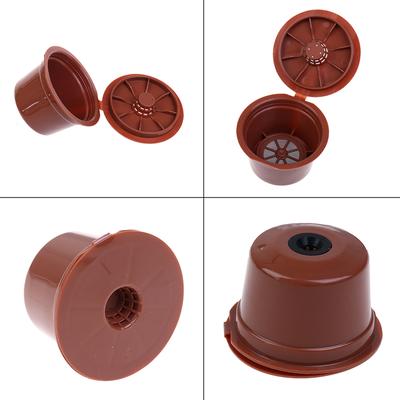 Capsules de café réutilisables, 3 pièces, dosettes rechargeables, filtre à café