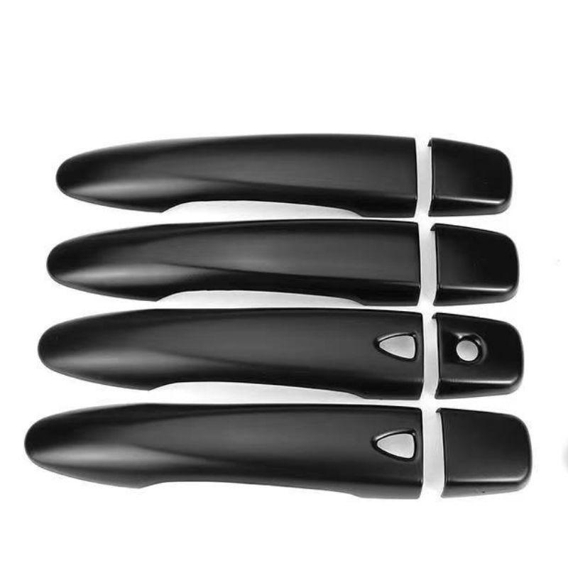 15-23 Renault Kadjar Carbon Fiber Black Door Handle & Bowl Decoration