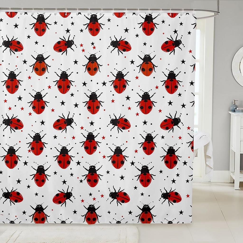 Yellow Rubber Duck Shower Curtain Set,Cute Swimming Duck Bathroom Decor for Kids,Kawaii Animal Bathroom Set Gifts for Pet Lovers