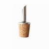 1 Stücke Flaschenverschluss Rotweinausgießer mit Kappe Champagner Öl Flasche Holzstopfen Halten Wein Frisch Schwarzer Deckel Ausgießer Bar Party Supplies