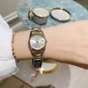 Fashion Ladies Watch Steel Belt Calendar Simple Wind Watch Femininity Personality Quartz Watch