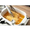 Fuji Emaille Quadratische Tempura Pfanne, Breit, TP-22K.W