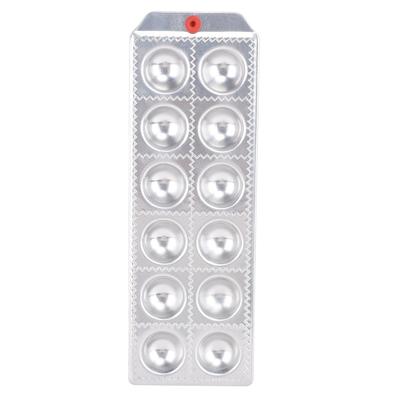 12 Hole Ravioli Maker Round Aluminum Alloy Easy Cleanup Time Saving Pasta Maker for Home Kitchen
