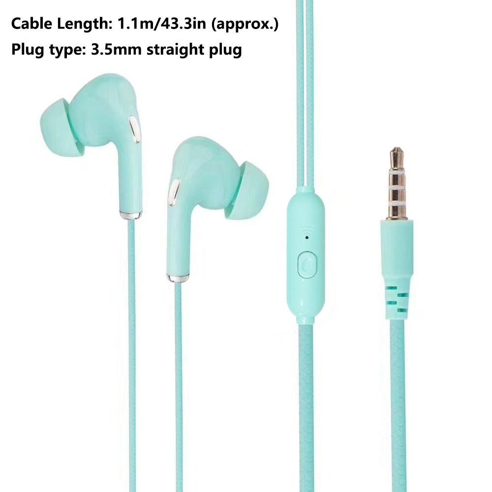 Stereo Earphones In Ear Headphones Portable Earbuds  For Mobile Phones