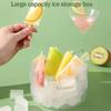 8-Cavity Plastic Popsicle Molds & Easy Release with Reusable Sticks Perfect for Homemade Ice Pops Fruit Infusions & Party Treats