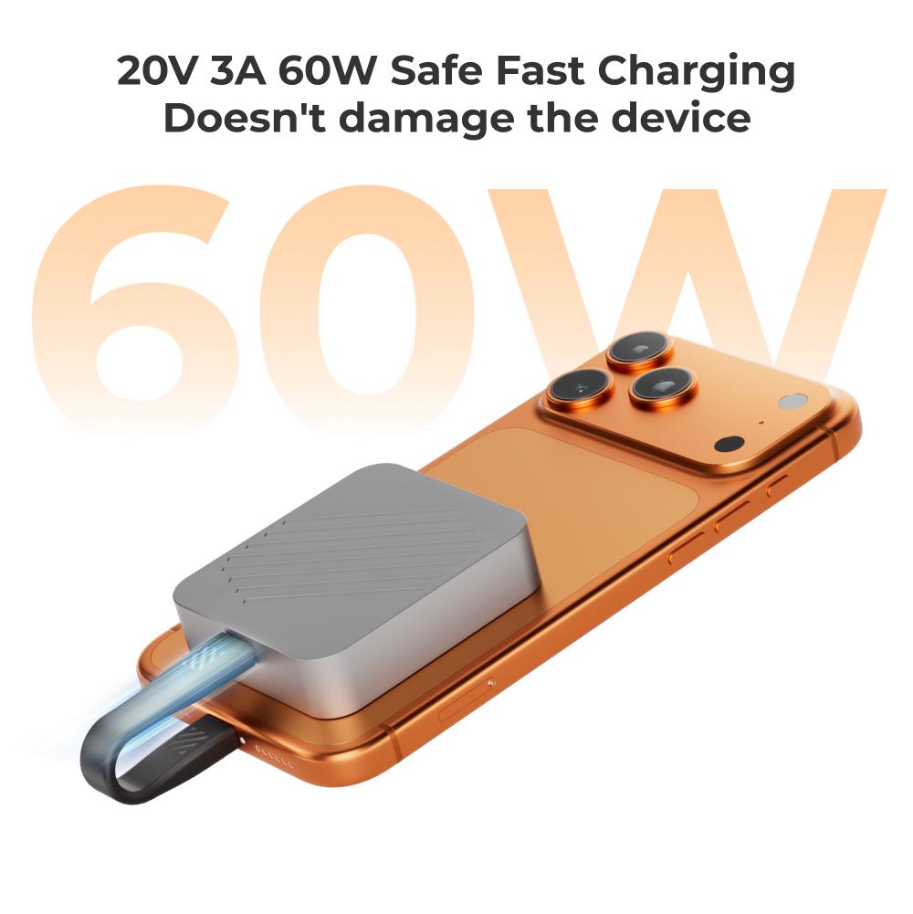 OEM 90 Degree High-Power 60W Data Transfer Cable with 3A PD Fast Charging Type-C Data Cable for Mobile Phones Tablets
