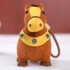 Zodiac Pony Plush Keychain Soft Stuffed Animal Cartoon Horse Pendant Birthday Gift for Girls Boys Friends Family
