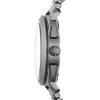 Fossil Herren Quarz Edelstahl Drei-Zeiger Uhr Edelstahlgehäuse/Kratzfestes Glas FS5172