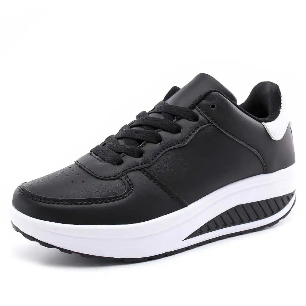 Fashion Height Increasing With Holes Woman's Tennis Exerciser Casual Sneakers Size 46 Hawaiian Shoes Sports Type New Collection