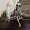 Resin Cat Dog Alien Statue With Artistic Design For Home Decor And Gift Giving