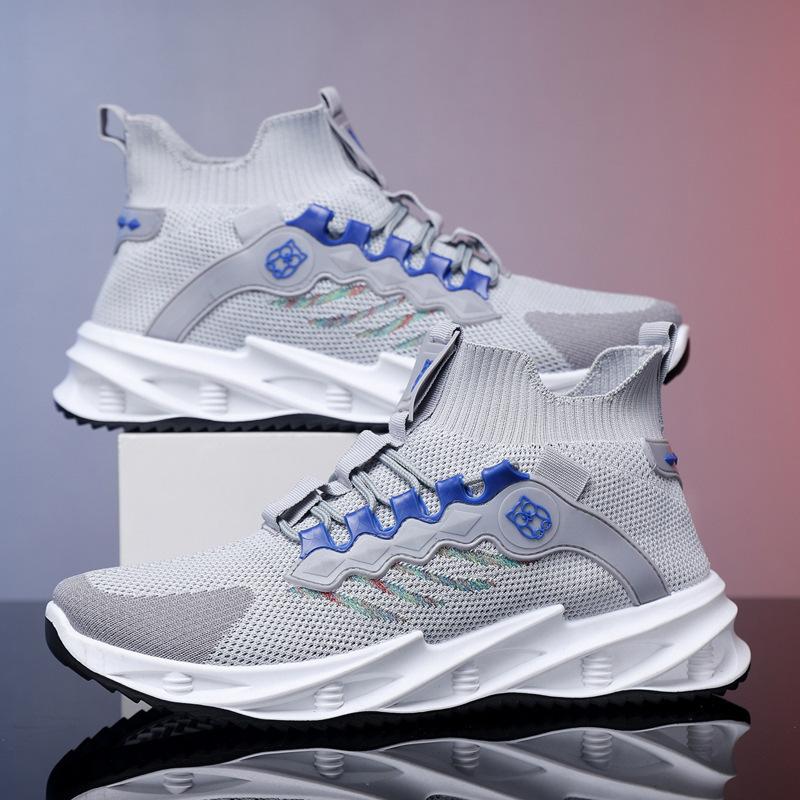 2023 nuove scarpe da uomo scarpe da corsa stringate traspiranti da uomo tendenza tutte le scarpe sportive casual alla moda da uomo