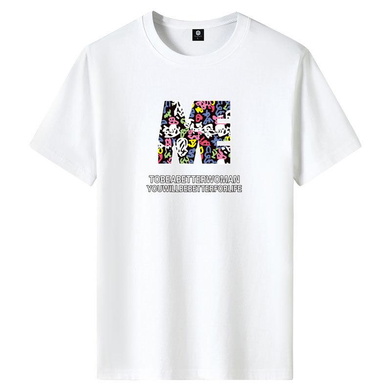 

M-6XL Мужская футболка из чистого хлопка с короткими рукавами и круглым вырезом для мальчиков, повседневная футболка 6XL белый