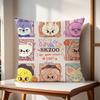 Kpop S-Skz-oo-S Cartoon cushion cover For Pillow Sofa Printing Decoration Room Home Office Coffee Shop Car Nordic Simplicity