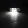 Aoling Side Marker, LED 24V White Truck Marker Lamp RV Bus Shoulder Light