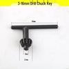 4-in-1 Multifunction Electric Drill Key Wrench: Chuck & Pistol Drill Key