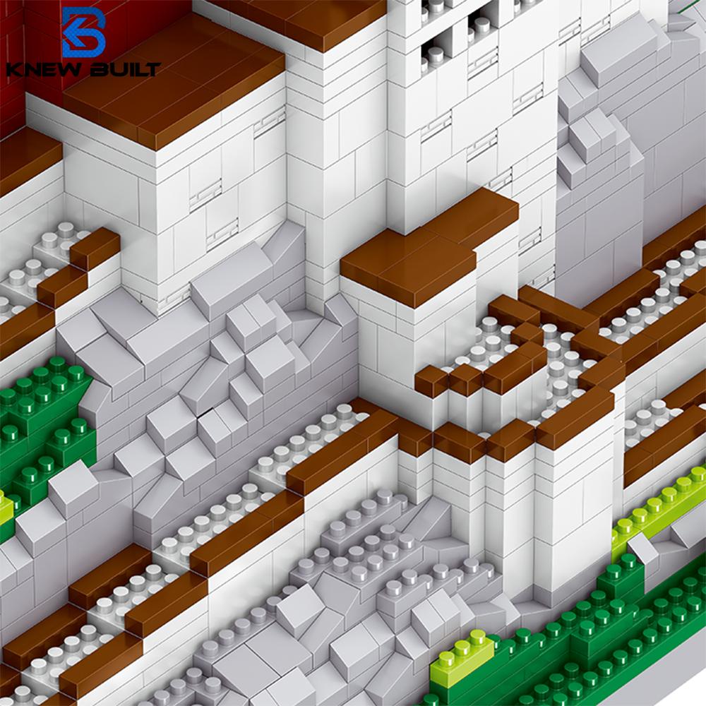 Potala Palace 3D Plastic Model Architecture Micro Bricks for Adults Building Blocks Toy Kits Assemble Decoration Killer Time