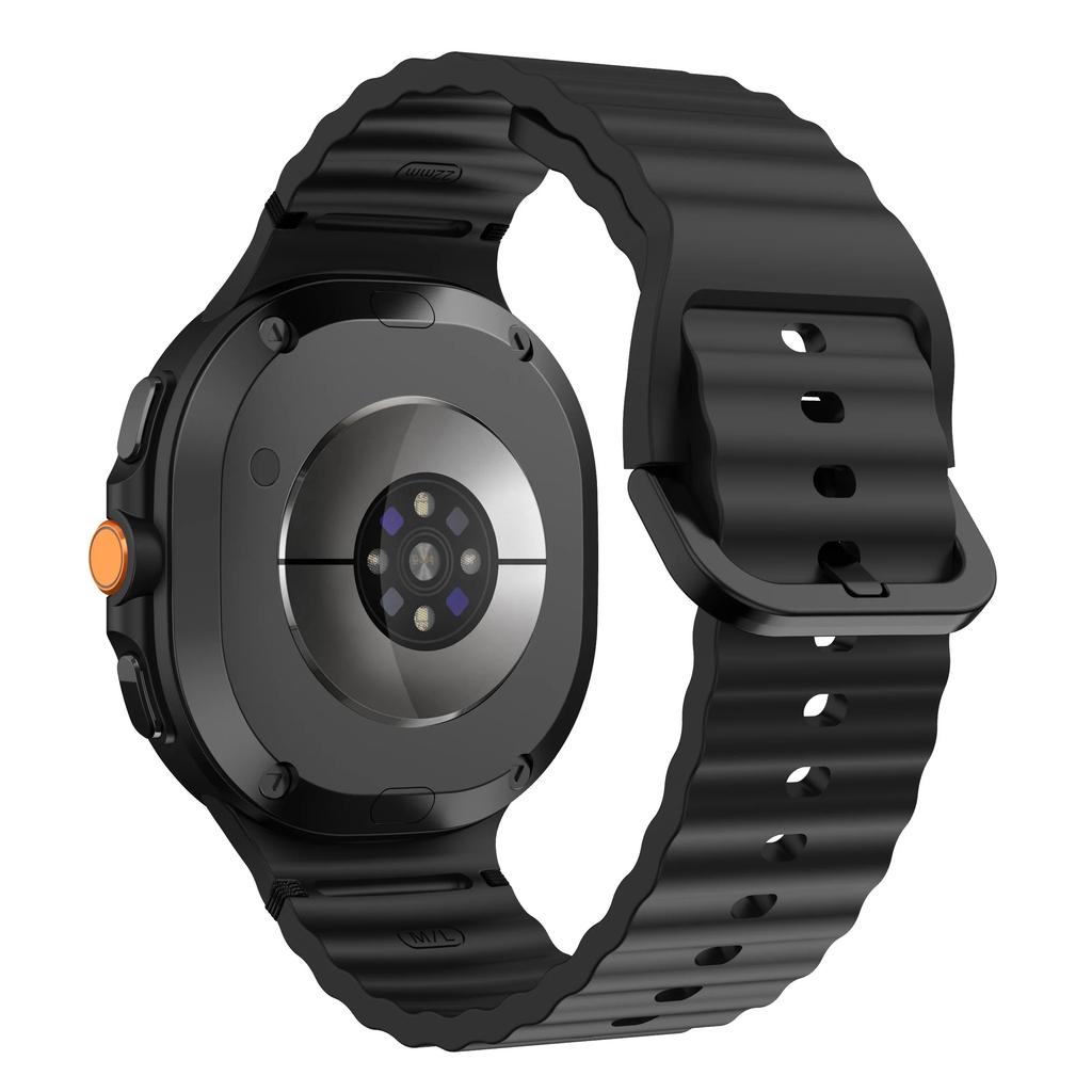 Sport Silicone Strap for Samsung Galaxy Watch 8 Classic 46mm Soft Replaceable Wristband Correa for Galaxy Watch 8 44mm 40mm Band