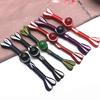 Imitation Jade Beads Cloth Button, Chinese Frog Closure Buttons, Knot Fastener, Decorative Cheongsam, 5 Pairs