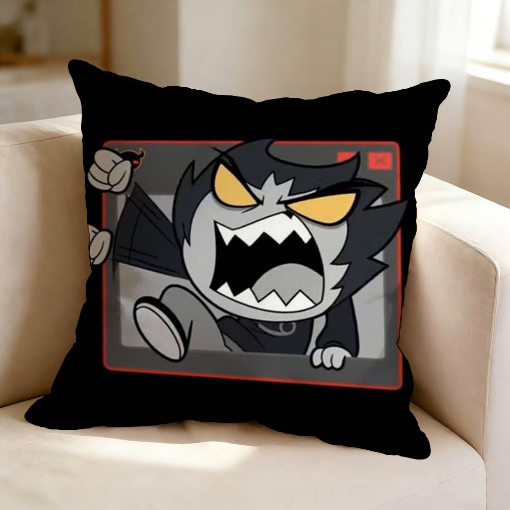 HHomestuck Cool KKarkat Vantas Pillow Case Square DoubleSided Sofa Cushion Cover Bedroom Bedside Pillow