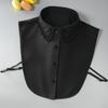 Perfect Match 1 Piece Of Exquisite Beaded And Diamond-Studded Women'S Detachable Collar, New Style With Shiny Rhinestones, Half-Shirt Fake Col