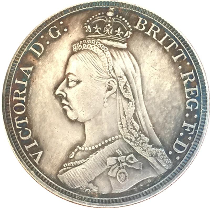 Ny UK Forenede Kongerige Mindemønt Samlerobjekt Souvenir