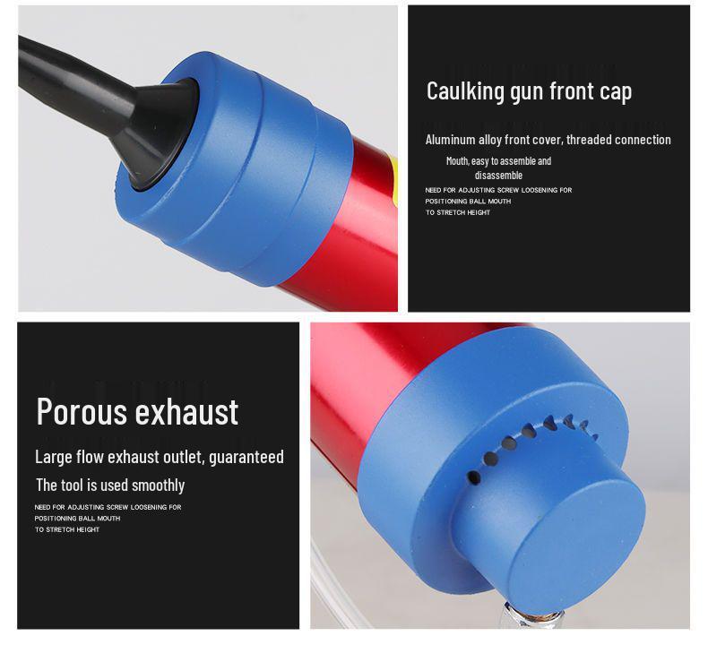 Pneumatic Silicone Sealant and Structural Adhesive Dispenser Gun
