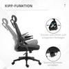 Office Chair Desk Chair Office Chair, height-adjustable, 1 headrest, 60 x 61 x 121.5 cm, Black