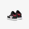 Anta Kids Trendy Comfortable Lightweight Shock Absorbing Warm Mid-Top Walking Shoes Baby Shoes White Black A12440060-1