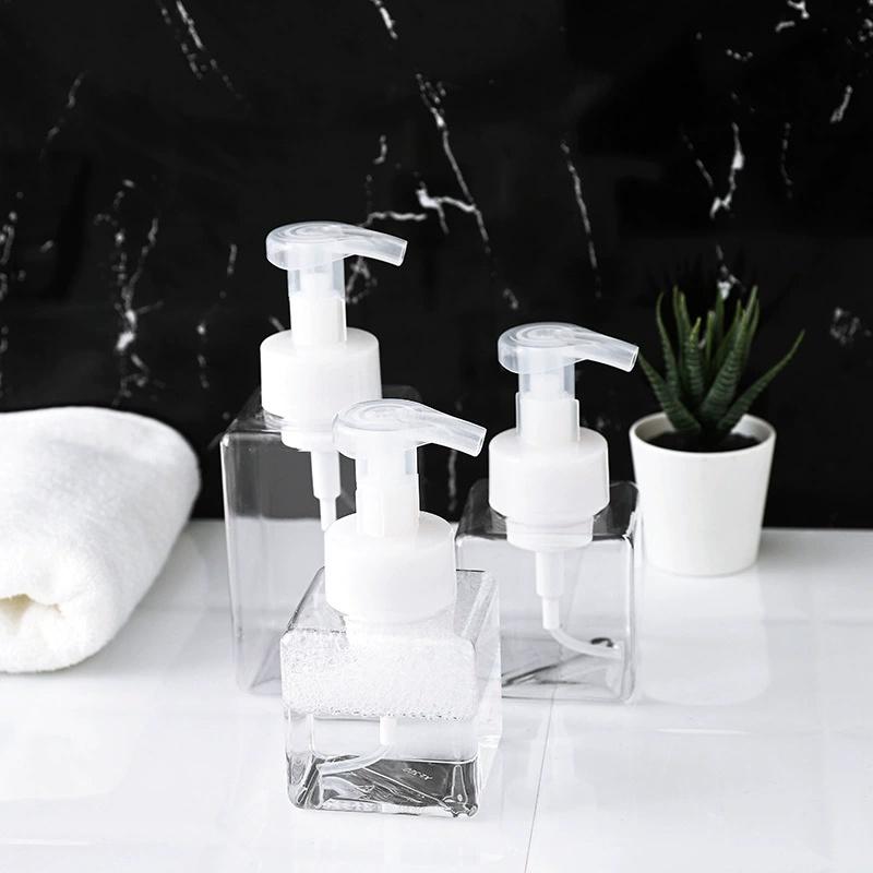 Portable Foaming Manual Press Soap Liquid Foam Dispenser Bottle Liquid Soap Shampoo Pump Bottle Dispenser Bathroom Accessories