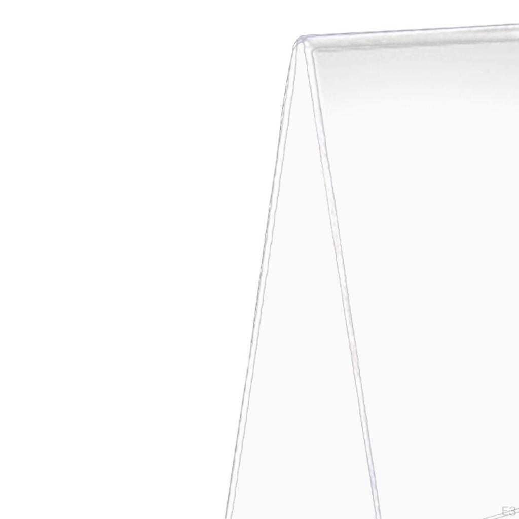 Acrylic Book Display Holder Comic Decorative Cookbook for Brochure
