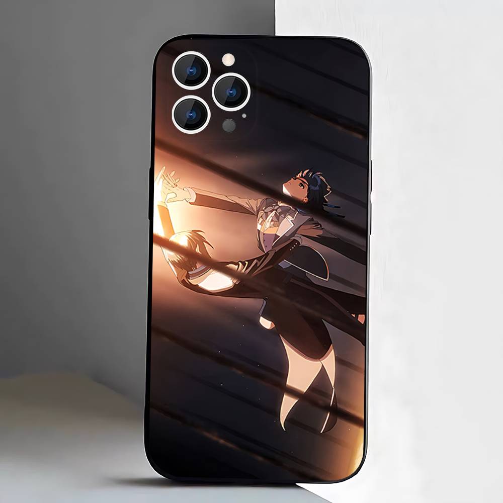Black Butler ANIME Handyhülle Für iPhone 17,16,15,14,13,12,11,Pro,Max,Plus,E,Air,Mini Schwarz Stoßfest Funda Hülle