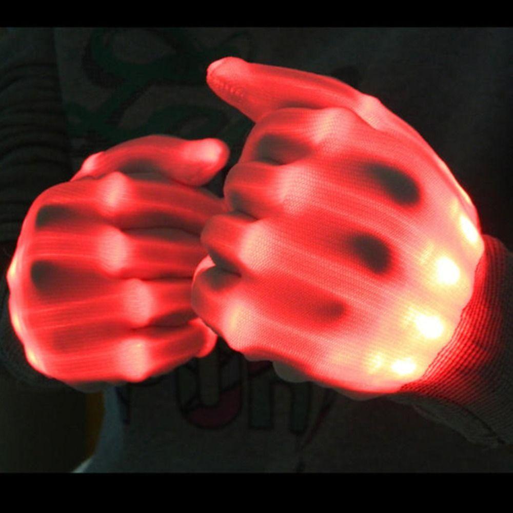 Glow Arcobaleno Light-up Gloves LED Luminous Gloves LED Gloves  Christmas Toys