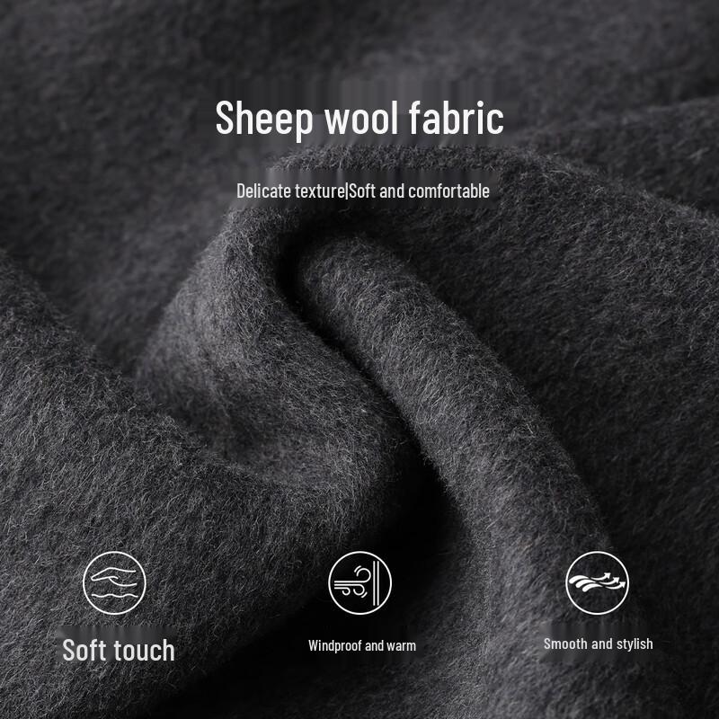 Women's Wool Double-Sided Mid-Length Coat