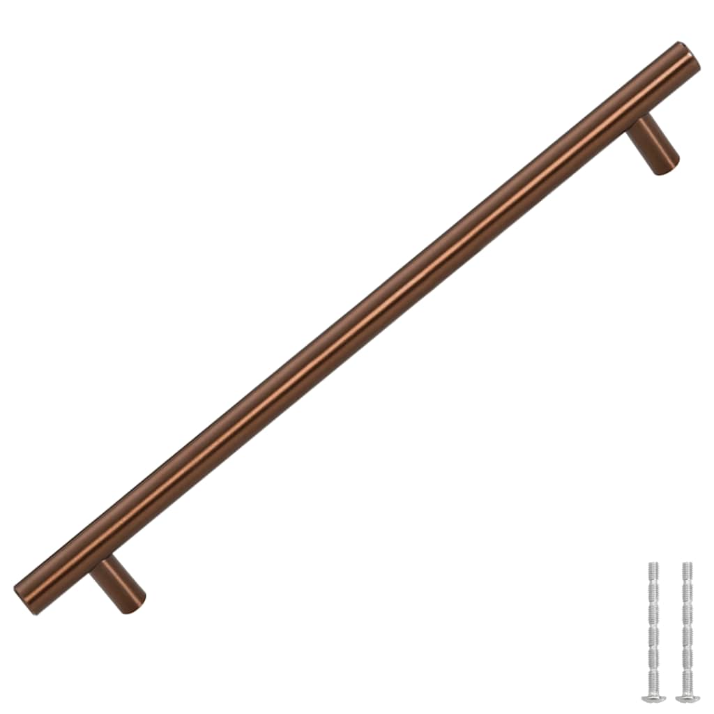 Furniture Handles 5 pcs. Bronze coloured 224 mm Stainless Steel