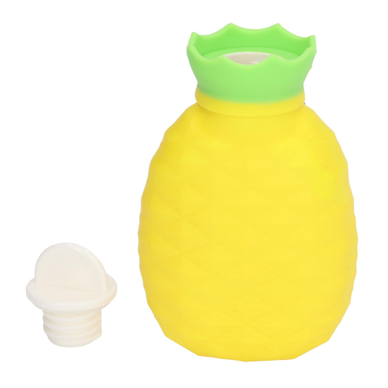 

Грелка для горячей воды в форме ананаса, силиконовая, взрывозащищенная, с сохранением тепла, грелка для горячей воды