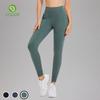 Women's High-Waist Seamless Yoga Pants with Pockets - Peach Lift, Non-Slip, High Elasticity