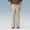 Judger 2026 Summer Linen Tencel Elastic Waist Casual Pants