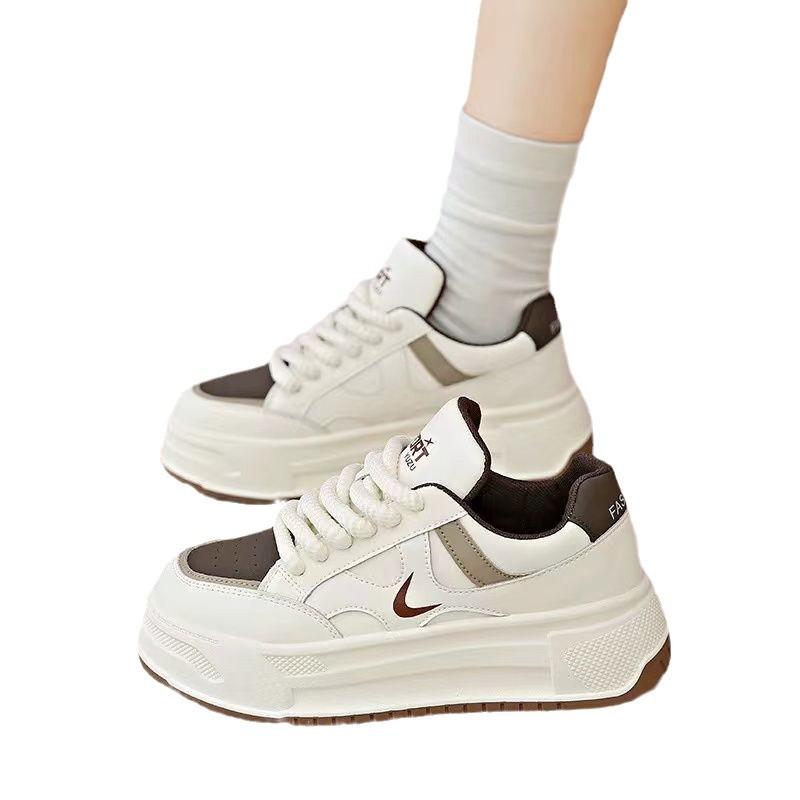 Shoes Women's Little White Women's Shoes Platform Sports Casual Board Shoes Versatile Shoes