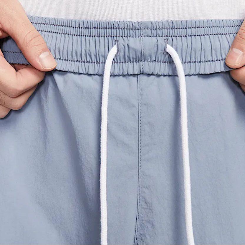 Nike Solo Swoosh Casual Shorts Men's Gray Slate Blue IF0619-493
