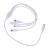 4-in-1 USB C To Multi Charging Cable USB C To Micro USB + Type C Universal Charger Cable for Phone Multiple Devices