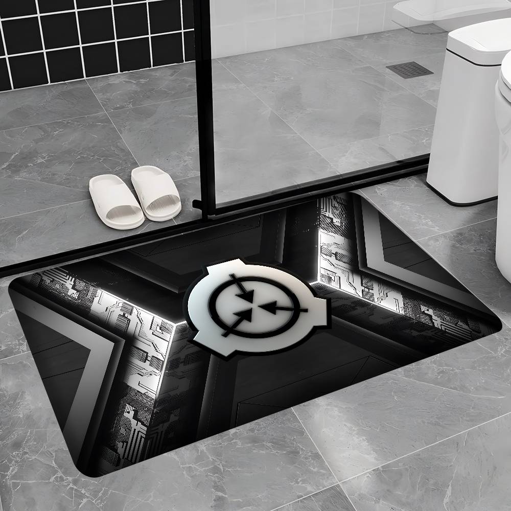 Sci Fi Foundation SCP Foundation Room Mats Retro Multiple Choice Living Room Kitchen Rug Non-Slip Welcome Rug