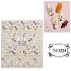 New Year Nail Art Stickers Bronzing Year of the Dragon Chinese Style Mahjong Cartoon Nail Stickers Decoration