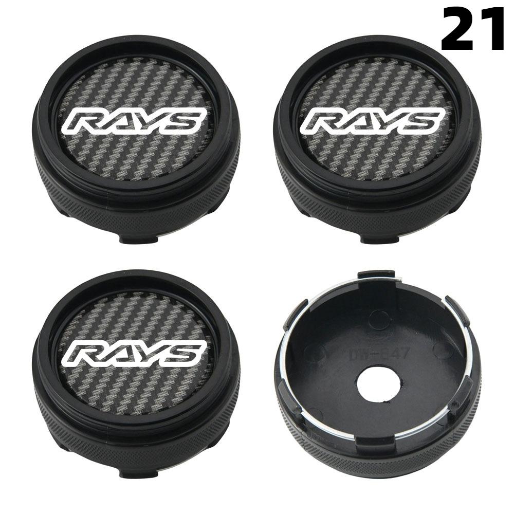 1 Zestaw/4 Szt. Średnica Zewnętrzna 66 MM / Średnica Wewnętrzna 62 MM Kołpaki Felg RAYS VOLK VR GRAM Logo Kołpak Środkowy Koła Pokrywa Koła Kołpaki Piasty Akcesoria do Opon Samochodów Sportowych